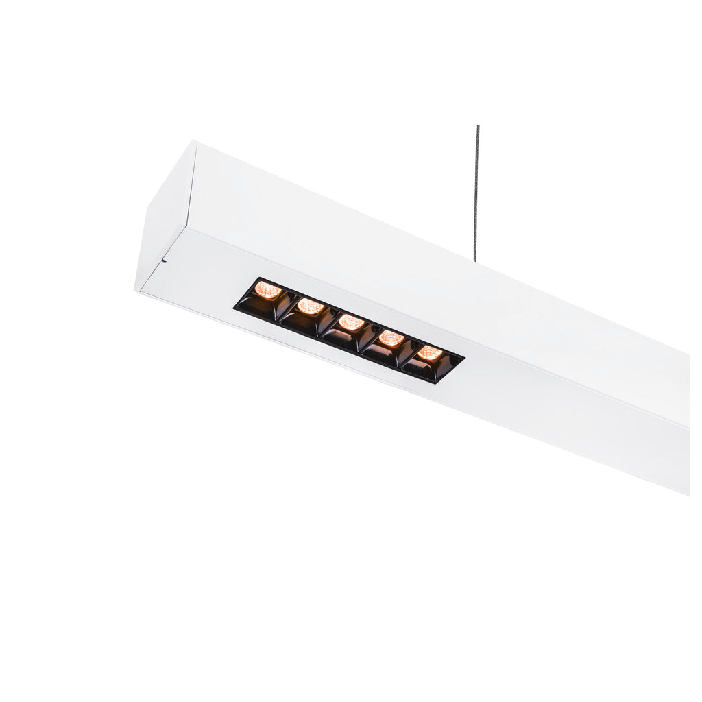 Q-LINE PD, luminária pendente Indoor LED, 2 m, BAP, branco, 4000 K