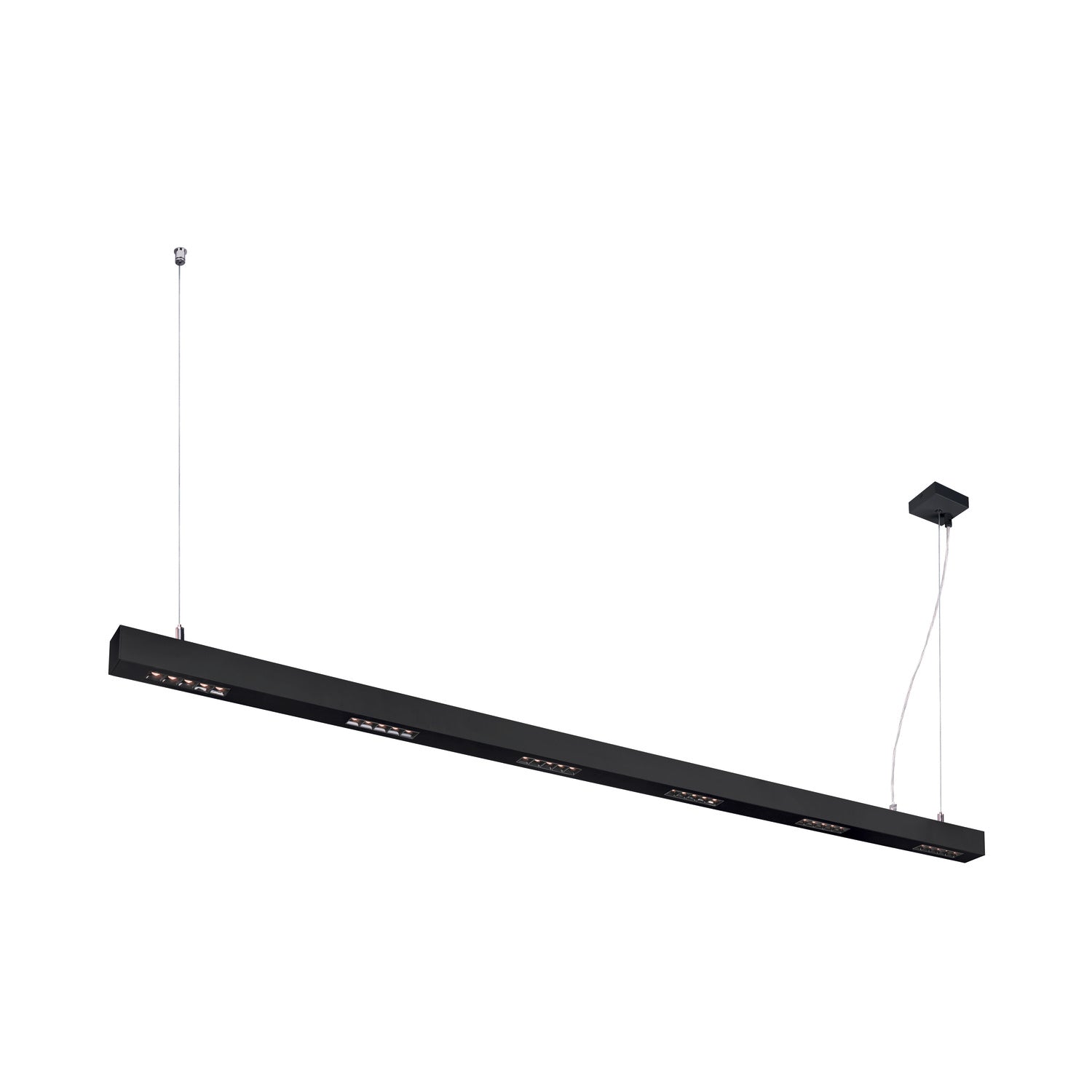 Q-LINE PD, luminária pendente Indoor LED, 2 m, BAP, preto, 4000 K