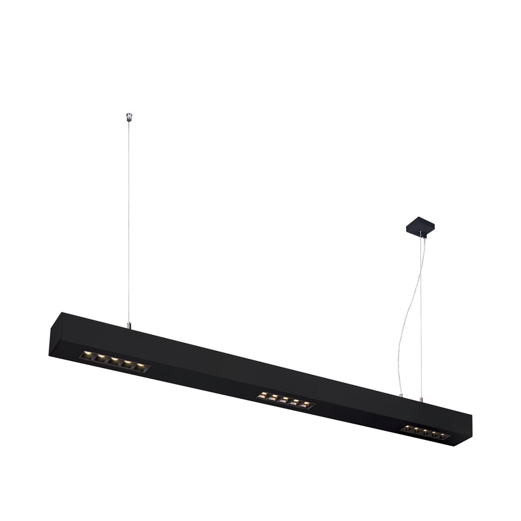 Q-LINE PD, luminária pendente Indoor LED, 1 m, BAP, preto, 3000 K