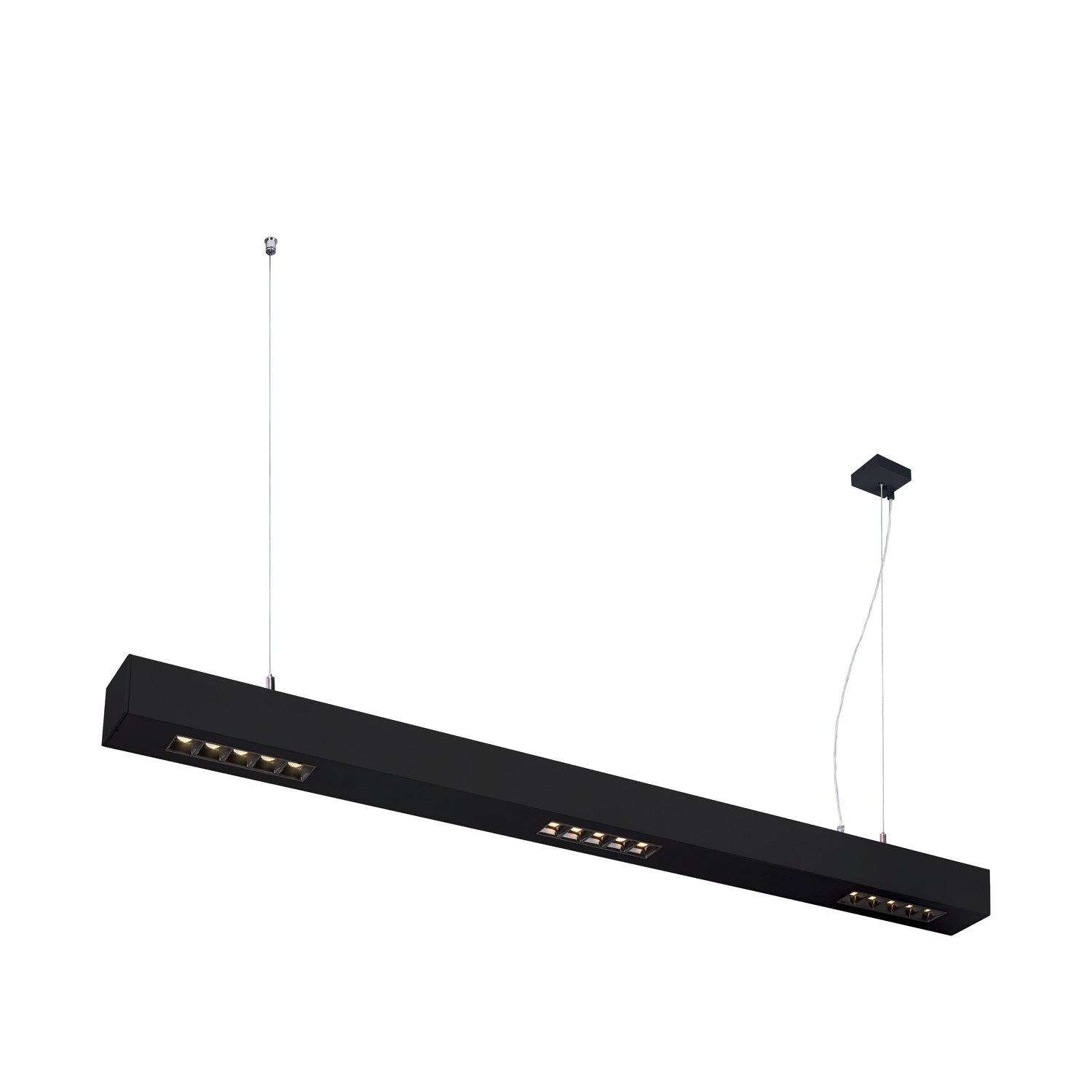 Q-LINE PD, luminária pendente Indoor LED, 1 m, BAP, preto, 3000 K
