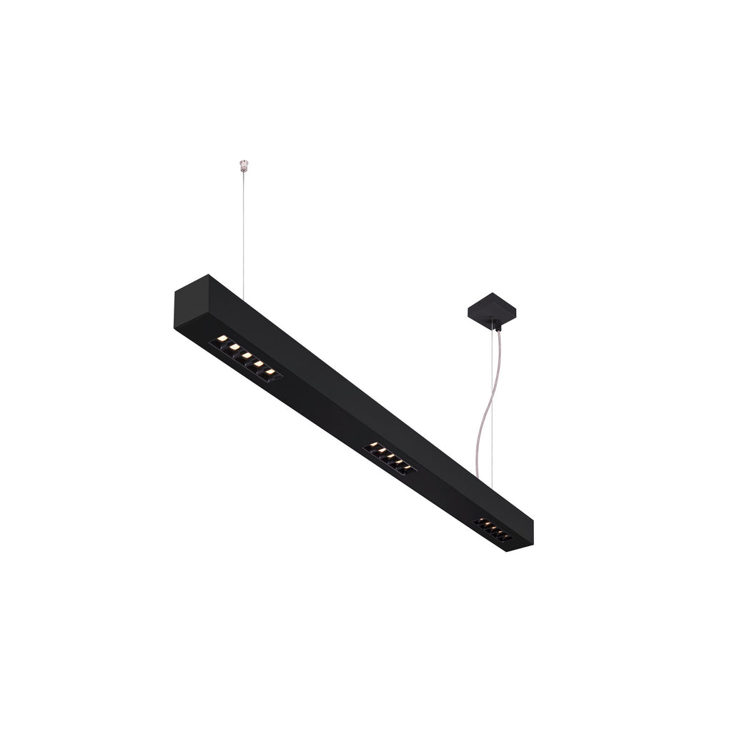 Q-LINE PD, luminária pendente Indoor LED, 1 m, BAP, preto, 3000 K