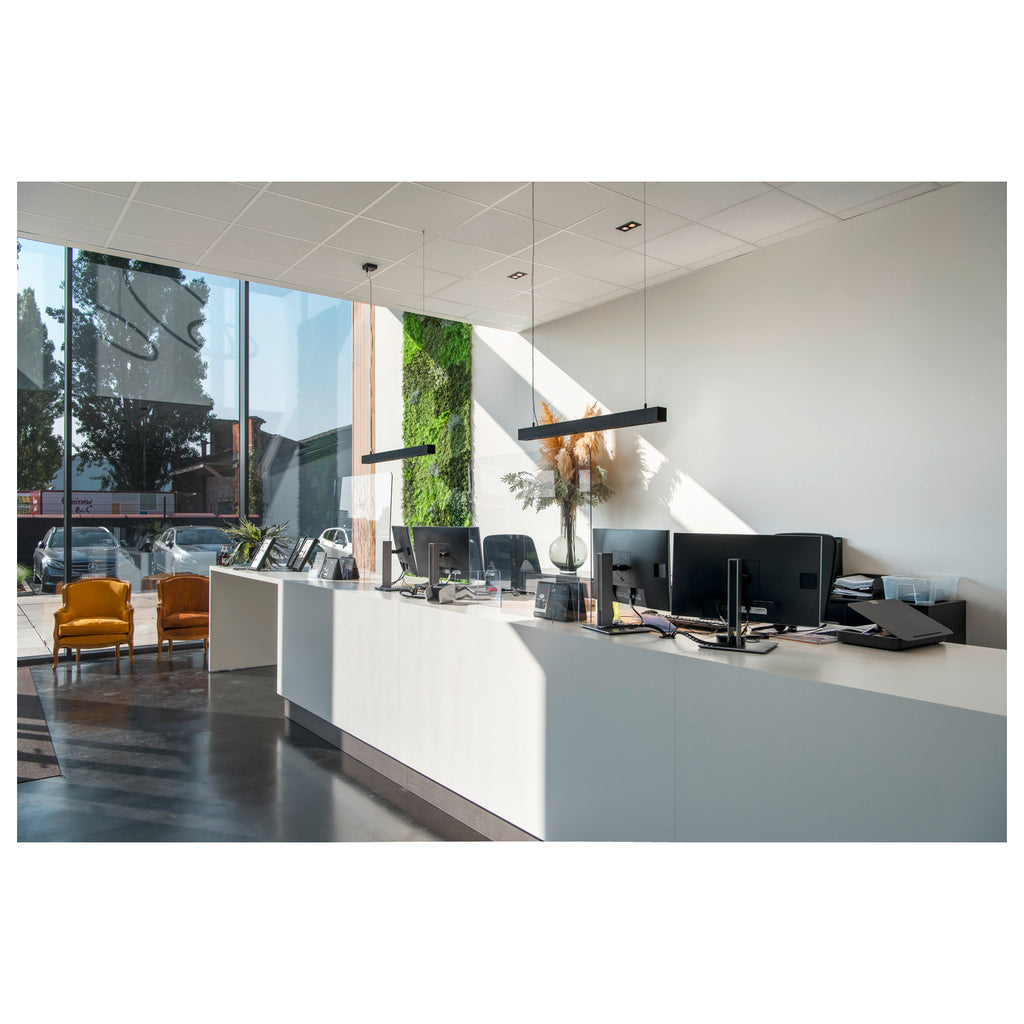 Q-LINE PD, luminária pendente Indoor LED, 1 m, BAP, preto, 3000 K