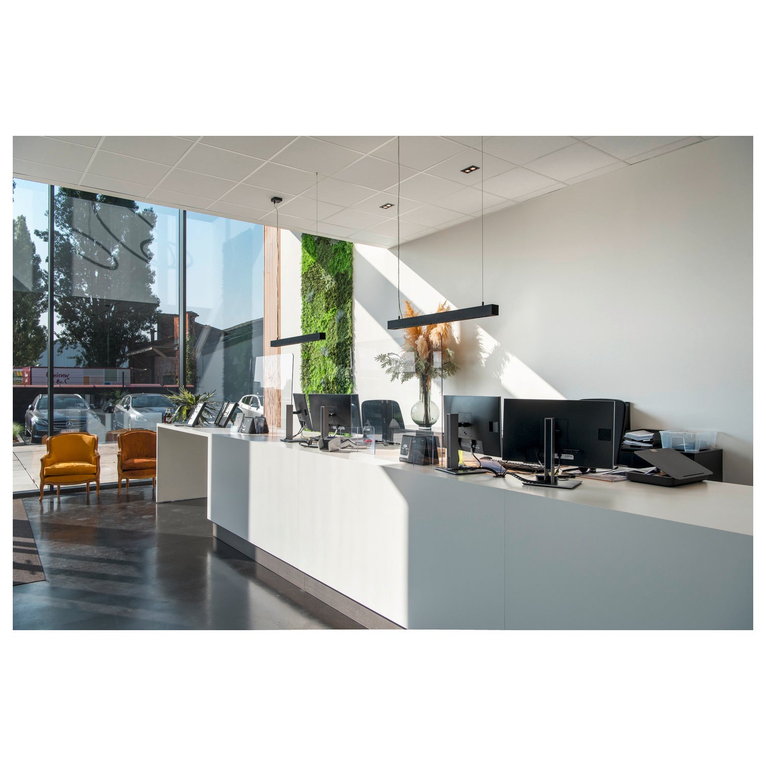 Q-LINE PD, luminária pendente Indoor LED, 1 m, BAP, preto, 3000 K