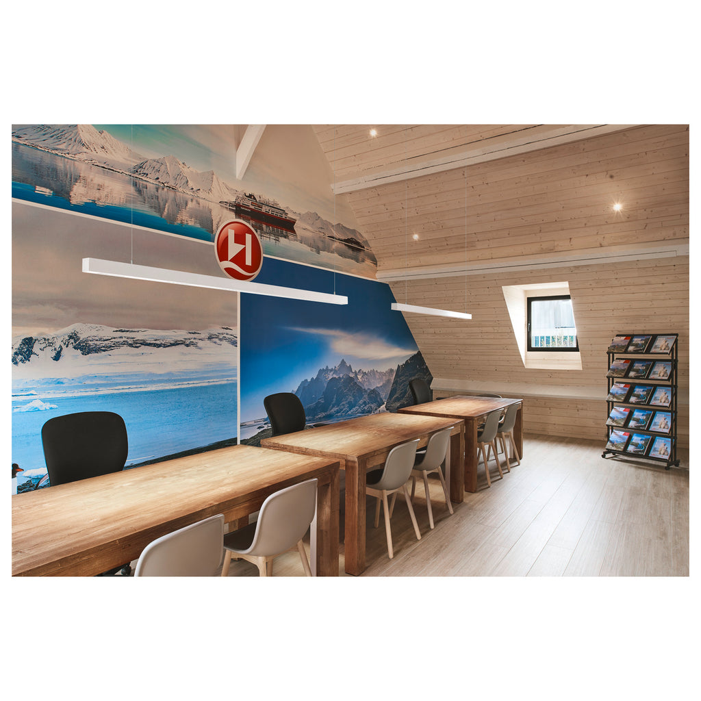 Q-LINE PD, luminária pendente Indoor LED, 2 m, BAP, branco, 4000 K
