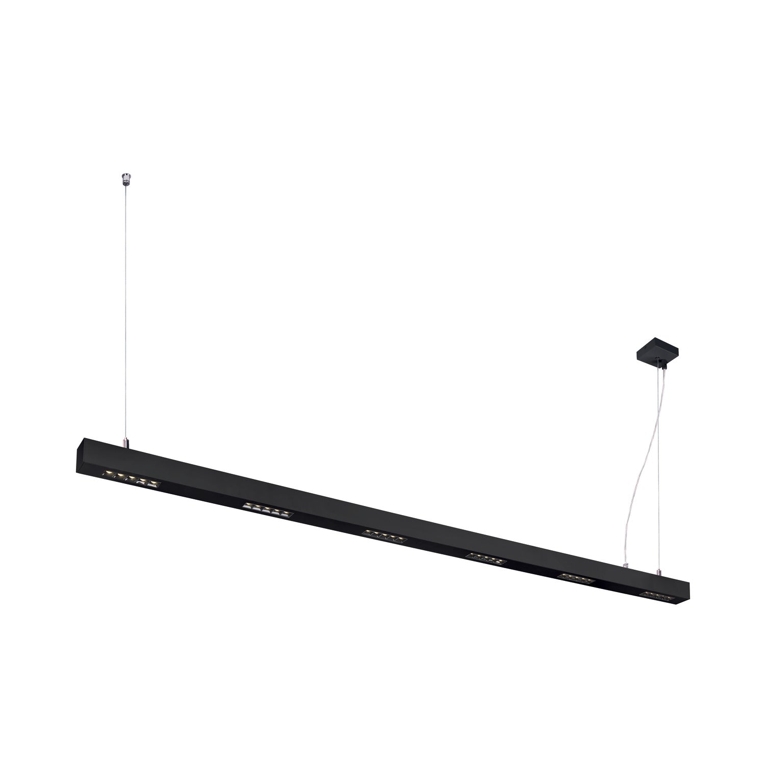 Q-LINE PD, luminária pendente Indoor LED, 2 m, BAP, preto, 4000 K