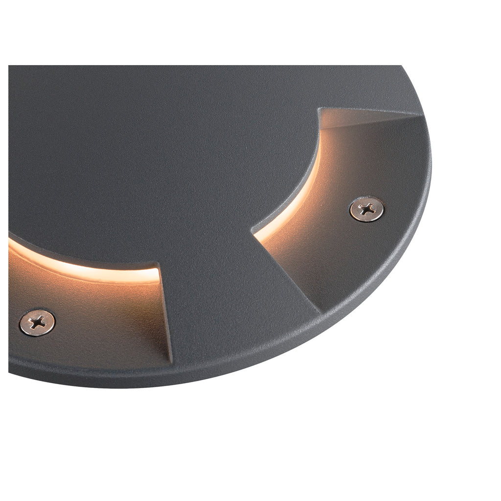 LED PLOT - Cobertura BIG PLOT com 4 tomadas antracite