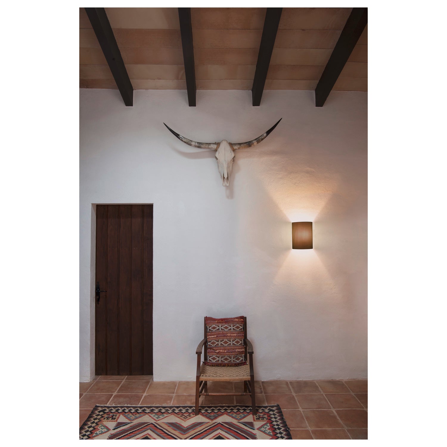 FENDA Basis, WL, luminária de montagem na parede, E27, máx. 40 W, branco