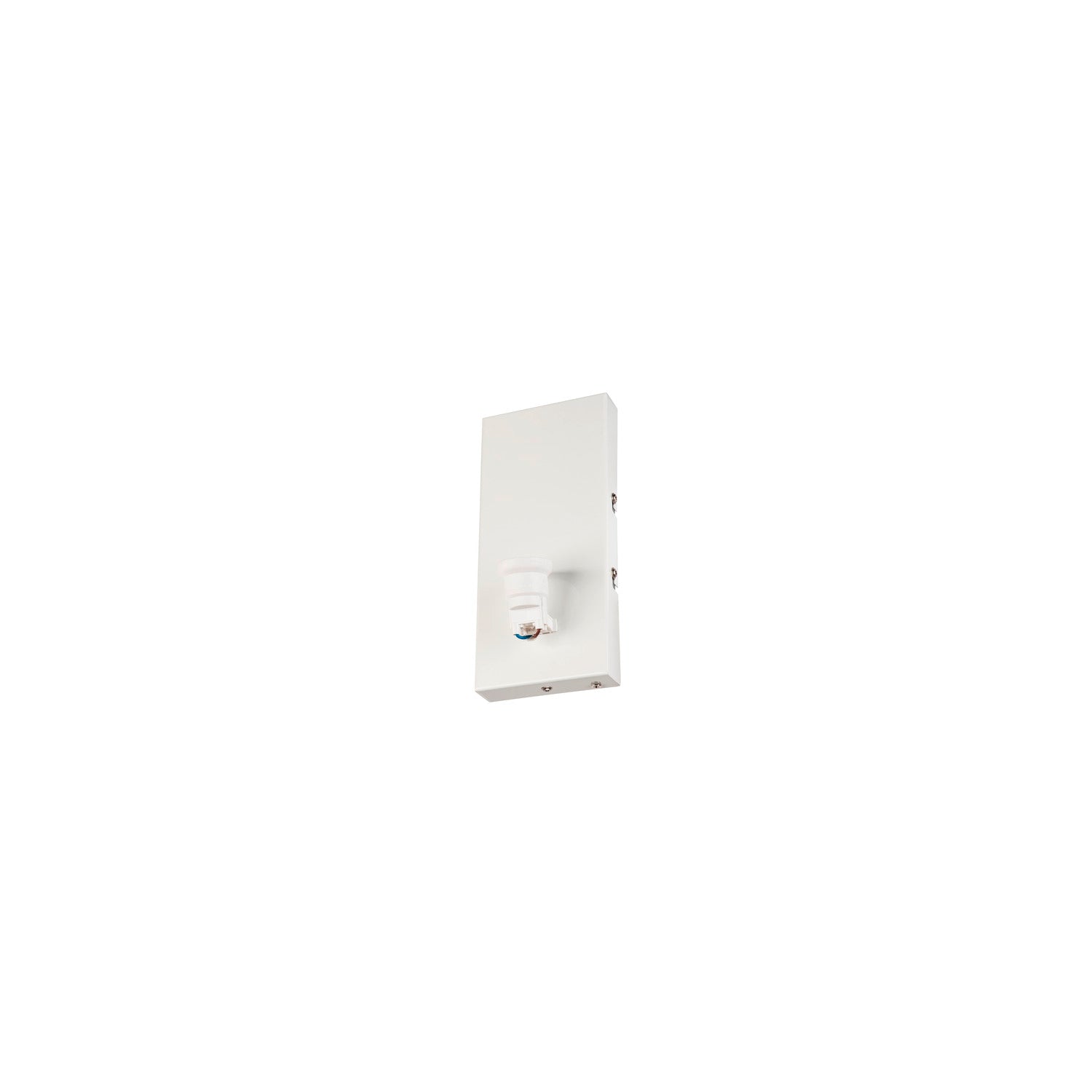 FENDA Basis, WL, luminária de montagem na parede, E27, máx. 40 W, branco