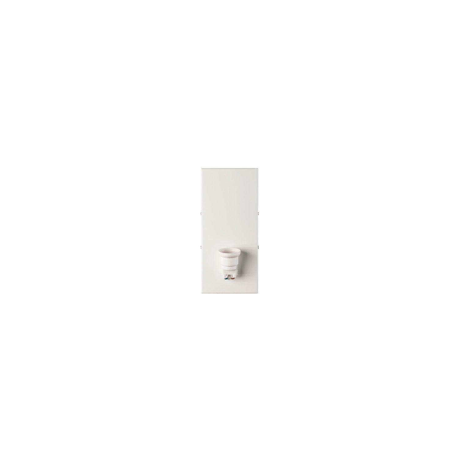 FENDA Basis, WL, luminária de montagem na parede, E27, máx. 40 W, branco