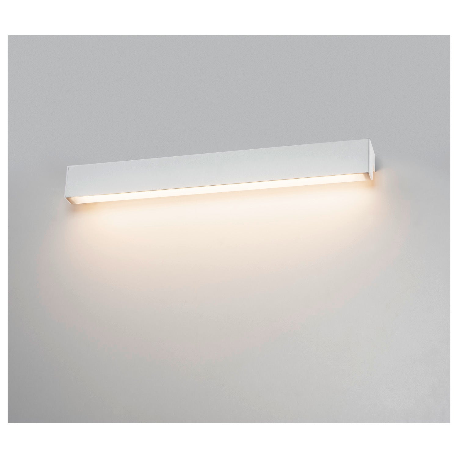 L-LINE 60 LED, luminária de parede e de teto, IP44, 3000 K, 1500 lm, branco
