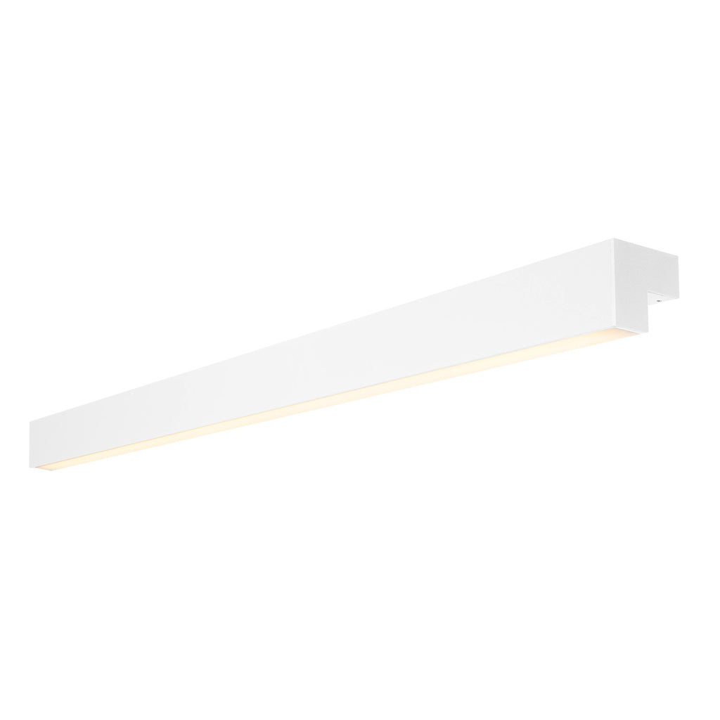 L-LINE 120 LED, luminária de parede e de teto, IP44, 3000 K, branco