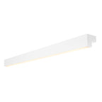 L-LINE 120 LED, luminária de parede e de teto, IP44, 3000 K, branco
