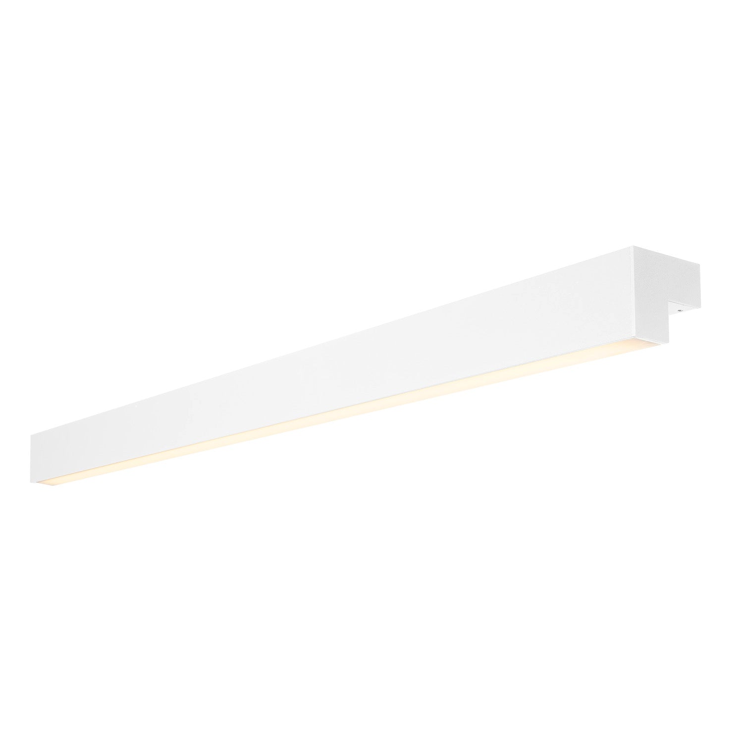 L-LINE 120 LED, luminária de parede e de teto, IP44, 3000 K, branco