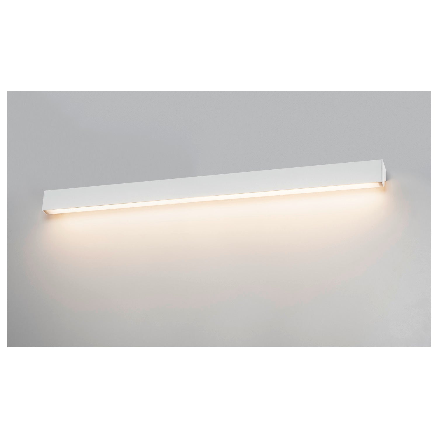 L-LINE 120 LED, luminária de parede e de teto, IP44, 3000 K, branco