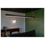 ONE 40 DALI, luminária saliente para a parede interior LED, preto, 3000/4000 K