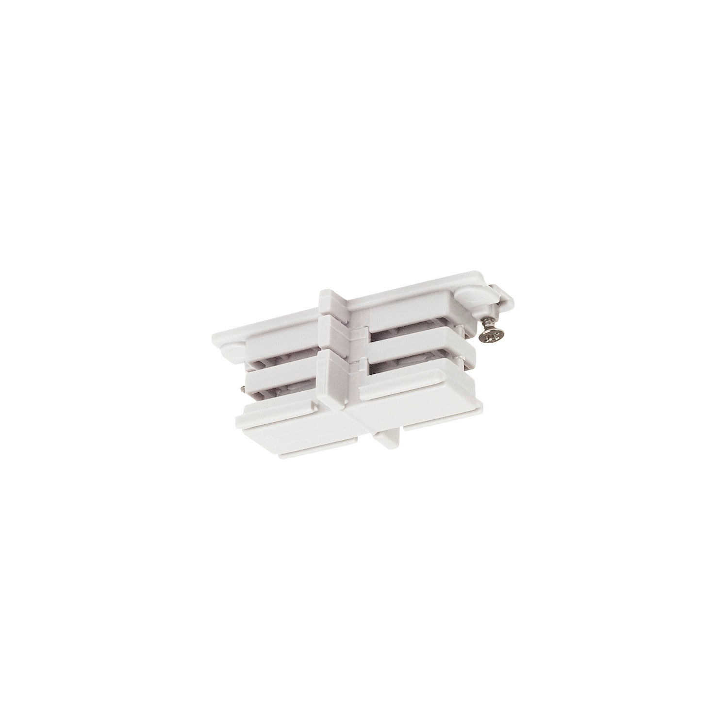 S-TRACK SYSTEM - PEÇA DE LIGAÇÃO ISOLADA, para calha de montagem à superfície de alta voltagem de 3 fases S-TRAC K, isolado, branco
