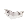 S-TRACK SYSTEM - Conector S-TRACK L, terra interior, com opção de alimentação, PHASE, branco