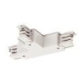 S-TRACK SYSTEM - Conector S-TRACK T, esquerdo, terra interior, com opção de alimentação, PHASE, branco