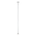 S-TRACK SYSTEM - SUSPENSÃO DE PENDULO, para calha de montagem à superfície de alta voltagem de 3 fases S-TRAC K, branco, com haste