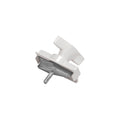 S-TRACK SYSTEM - ADAPTADOR MECÂNICO, para calha montagem à superfície de alta voltagem de 3 fases S-TRAC K, branco