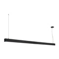 GLENOS II - Luminária de perfil suspensa GLENOS, LED, 4000 K, preto, 2 m, 85 W