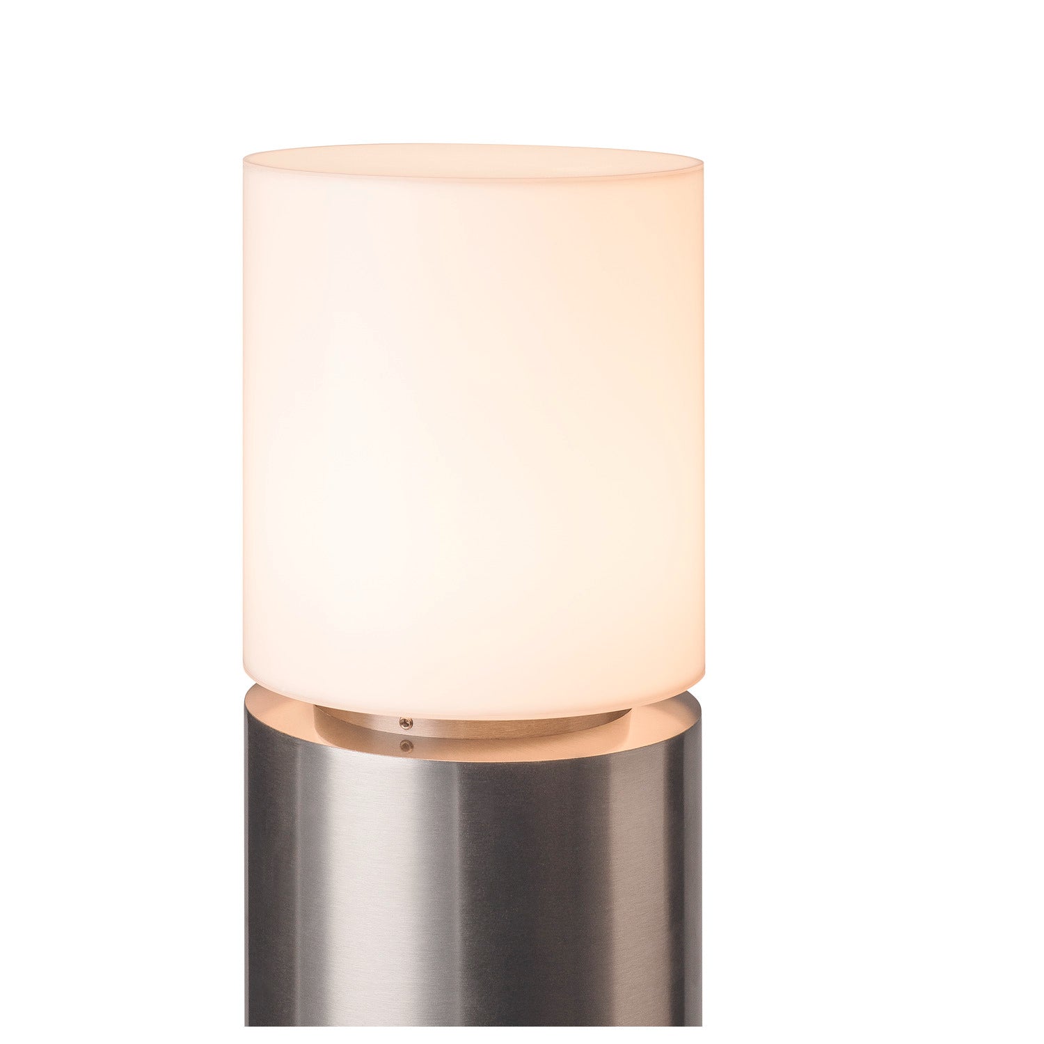 ROX ACRYL 30 Pole, luminária de pé Outdoor, IP65, aço inoxidável 304, E27 máx. 20 W