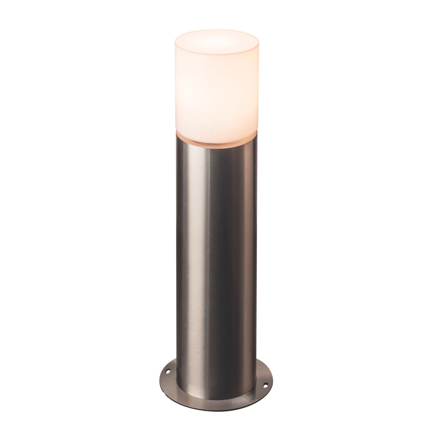 ROX ACRYL 60 Pole, luminária de pé Outdoor, IP65, aço inoxidável 304, E27 máx. 20 W