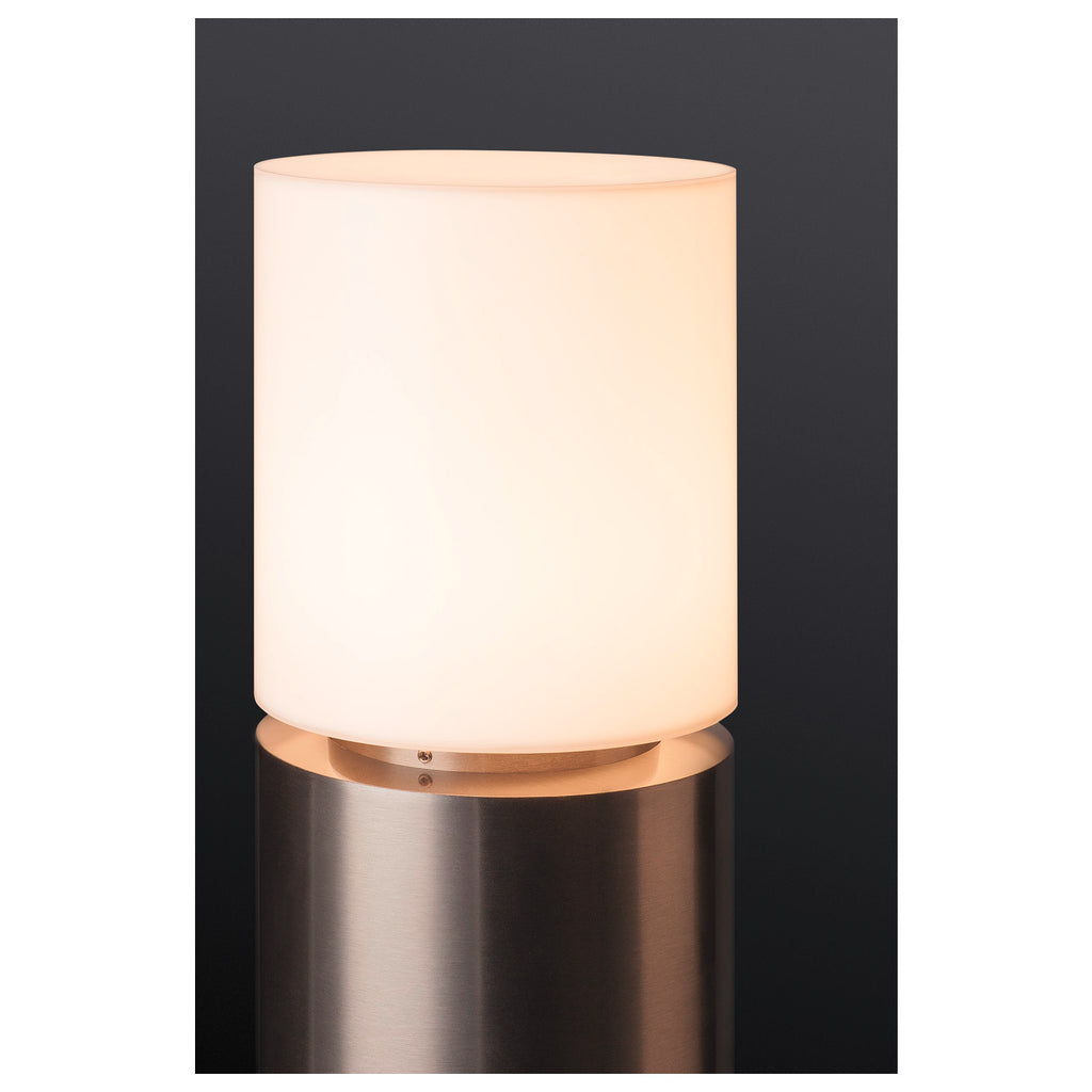 ROX ACRYL 60 Pole, luminária de pé Outdoor, IP65, aço inoxidável 304, E27 máx. 20 W