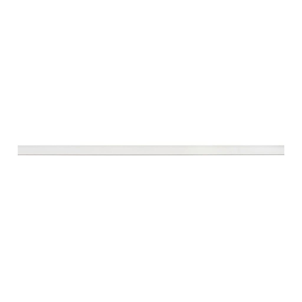 EUTRAC SYSTEM - EUROTRAC K, CALHA DE MONTAGEM SALIENTE DE 3 FASES, calha de alta voltagem, branco, 2 m