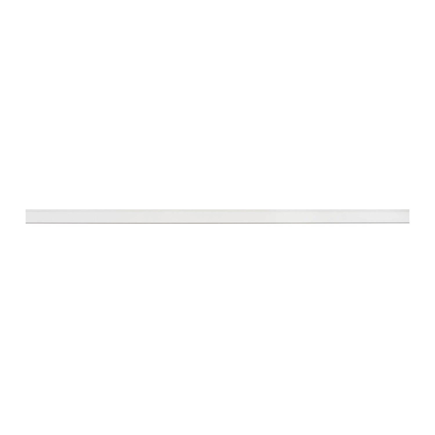 EUTRAC SYSTEM - EUROTRAC K, CALHA DE MONTAGEM SALIENTE DE 3 FASES, calha de alta voltagem, branco, 2 m