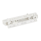 EUTRAC SYSTEM - EUTRAC Conectores longitudinais, com capacidade de alimentação, branco RAL 9016