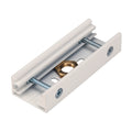 EUTRAC SYSTEM - PEÇA DE UNIÃO DE ARTICULAÇÕES, para calha de montagem saliente de 3 fases de alta voltagem EUTRAC, rosca M13, branco
