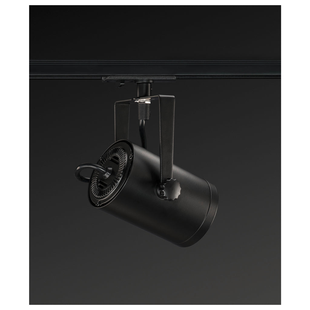 EURO SPOT TRAC K, preto, QPAR51 25 W, incl. adaptador de 1 fase