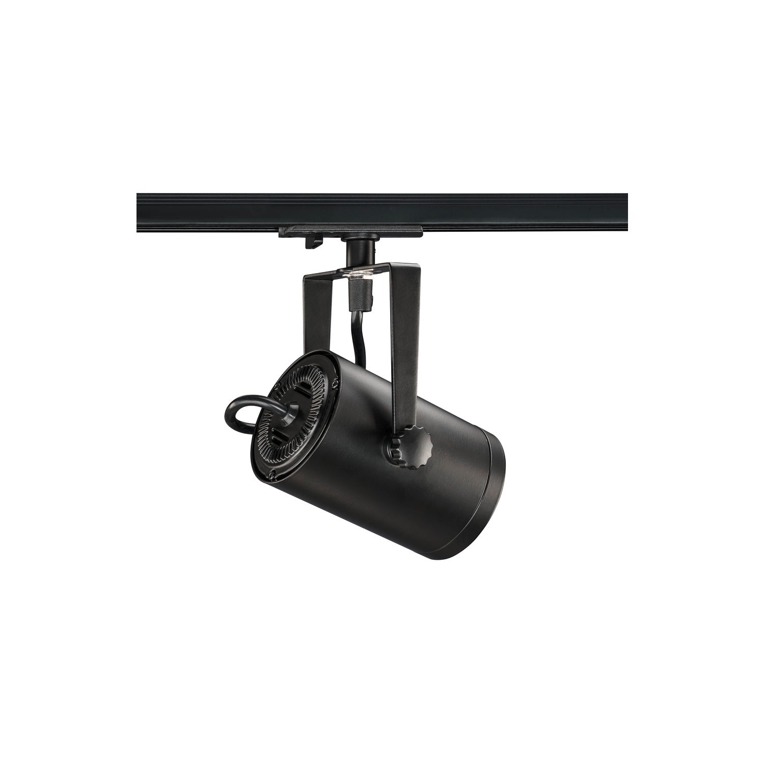 EURO SPOT TRAC K, preto, QPAR51 25 W, incl. adaptador de 1 fase