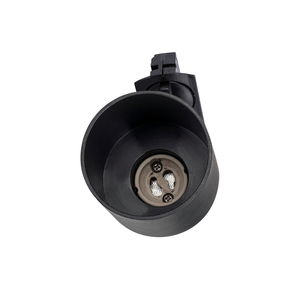 PURI TRACK SPOT, QPAR51, preto 50 W, incl. adaptador de 1 fase