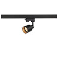 PURI TRACK QPAR51, preto, 10 W, incl. adaptador de 3 fases