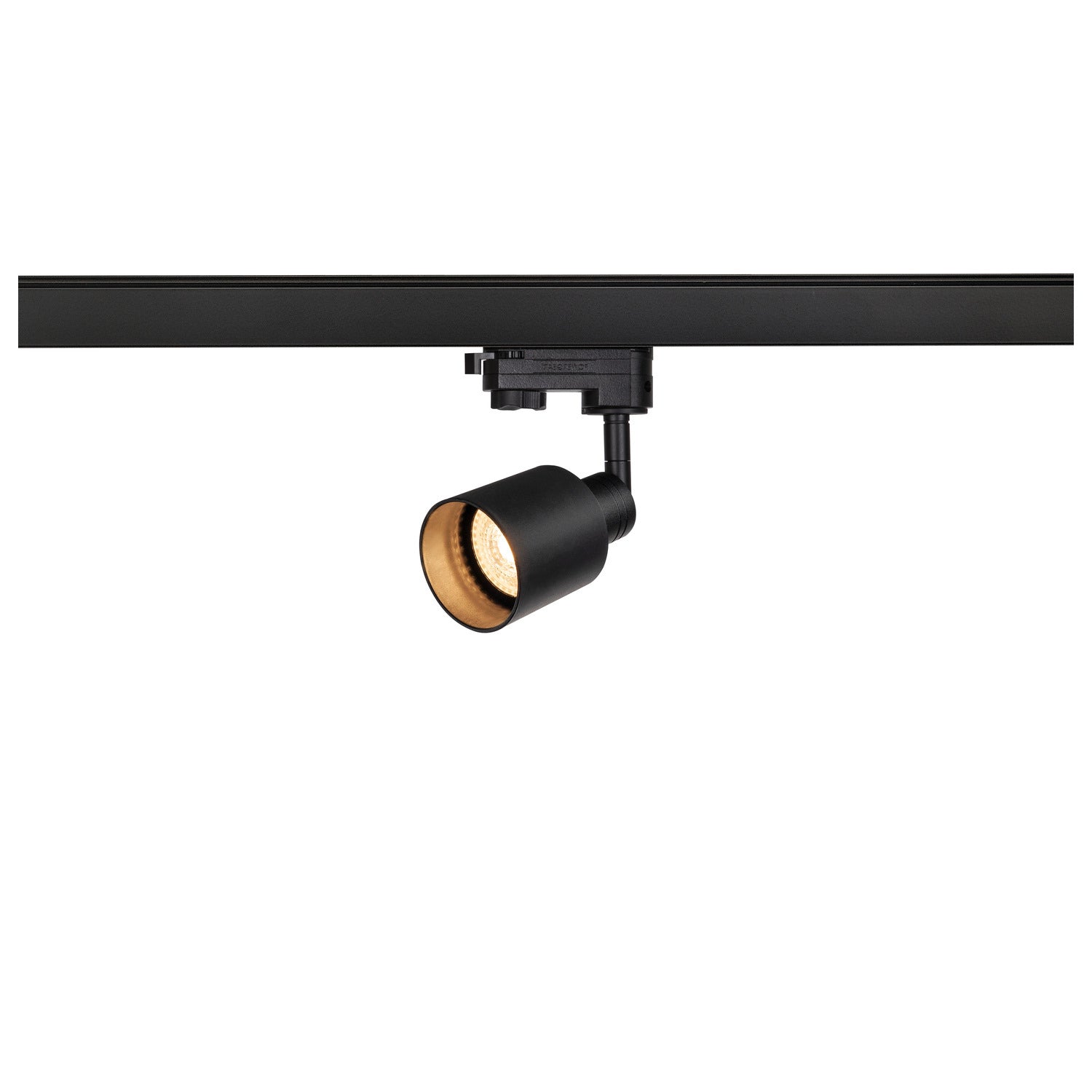PURI TRACK QPAR51, preto, 10 W, incl. adaptador de 3 fases