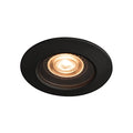 VARU QPAR51 DL, luminária de exterior encastrada no teto, preto, IP20/65
