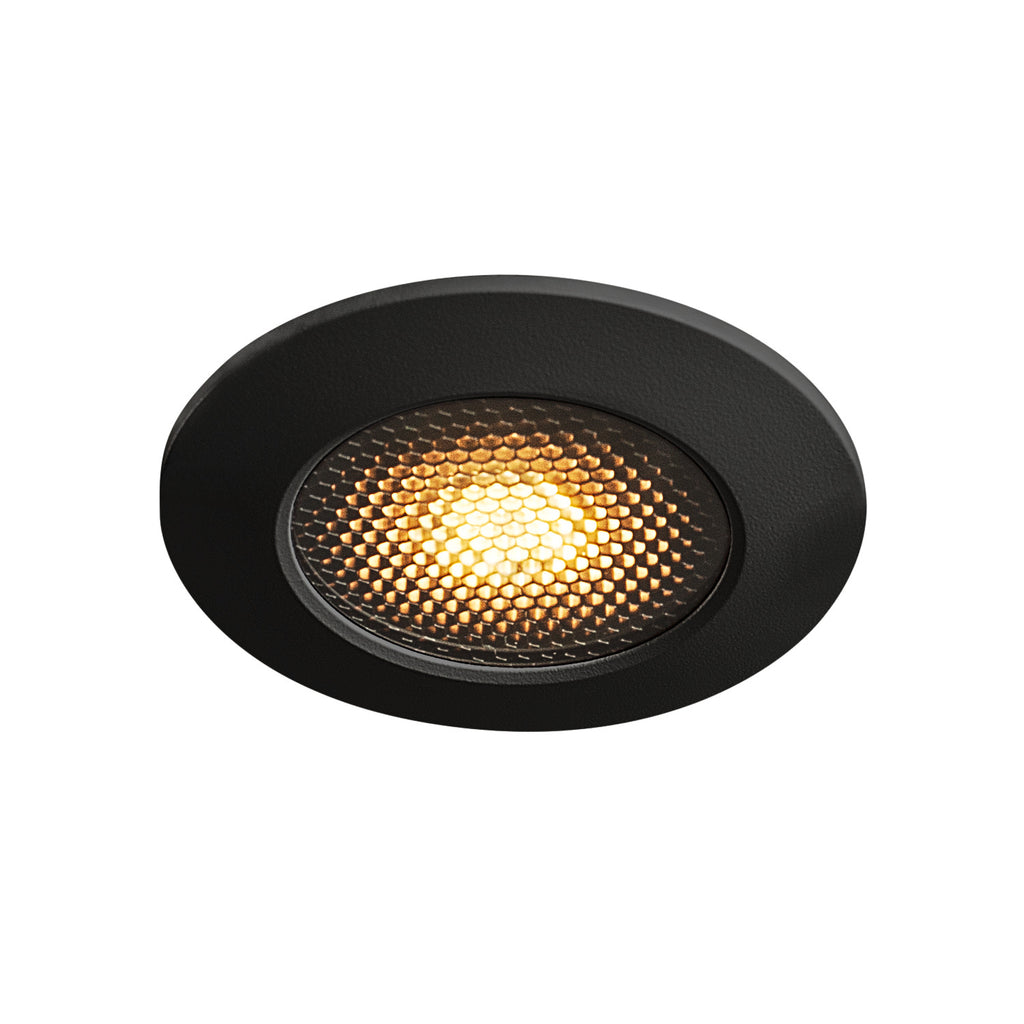 VARU QPAR51 DL, luminária de exterior encastrada no teto, preto, IP20/65