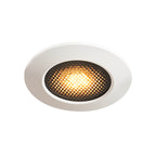 VARU QPAR51 DL, luminária de exterior encastrada no teto, preto/branco, IP20/65