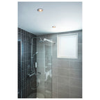 VARU QPAR51 DL, luminária de exterior encastrada no teto, preto/branco, IP20/65
