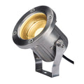 NAUTILUS SPIKE, luminária de estaca LED Outdoor, aço inoxidável 316, IP55, 3000 K