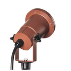BIG NAUTILUS QPAR51, luminária de estaca Outdoor, cor de ferrugem IP65 máx. 11 W