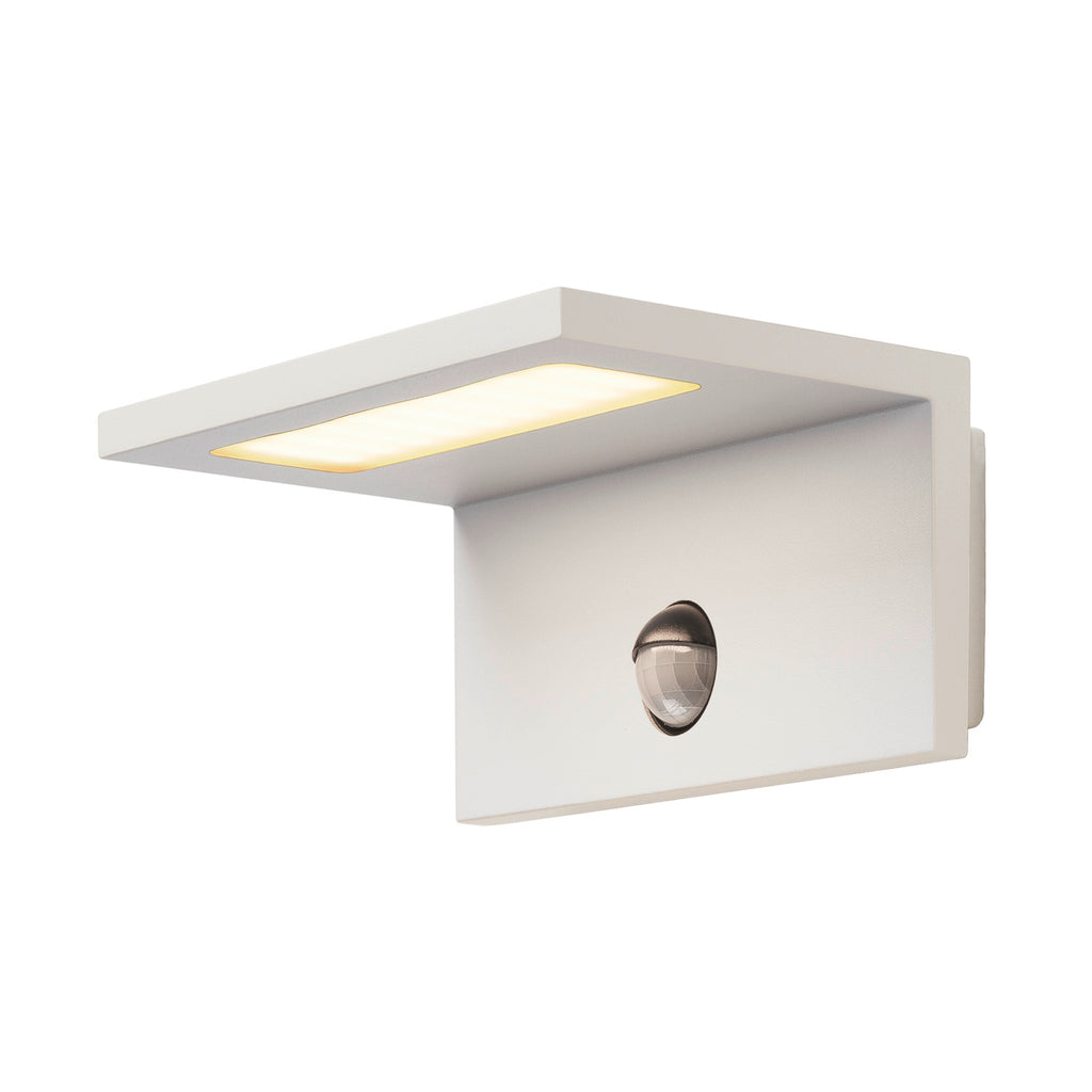 ANGOLUX - LED SENSOR WL, luminária de montagem na parede LED Outdoor, IP44, branco, 3000 K