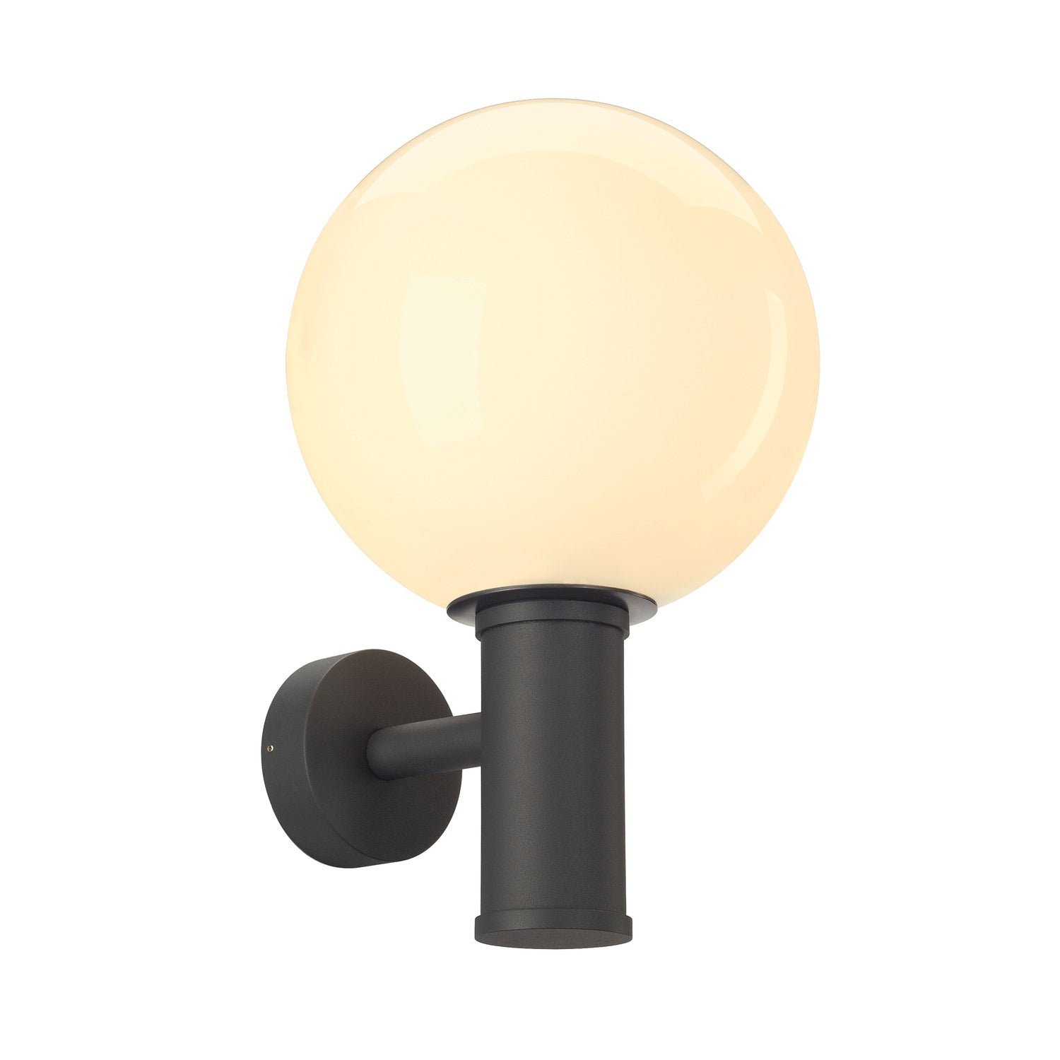GLOO PURE WL, luminária de montagem na parede Outdoor, E27, antracite, IP44