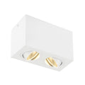 TRILEDO Double, luminária de embutir no teto Indoor LED, branco, 3000 K, 16 W
