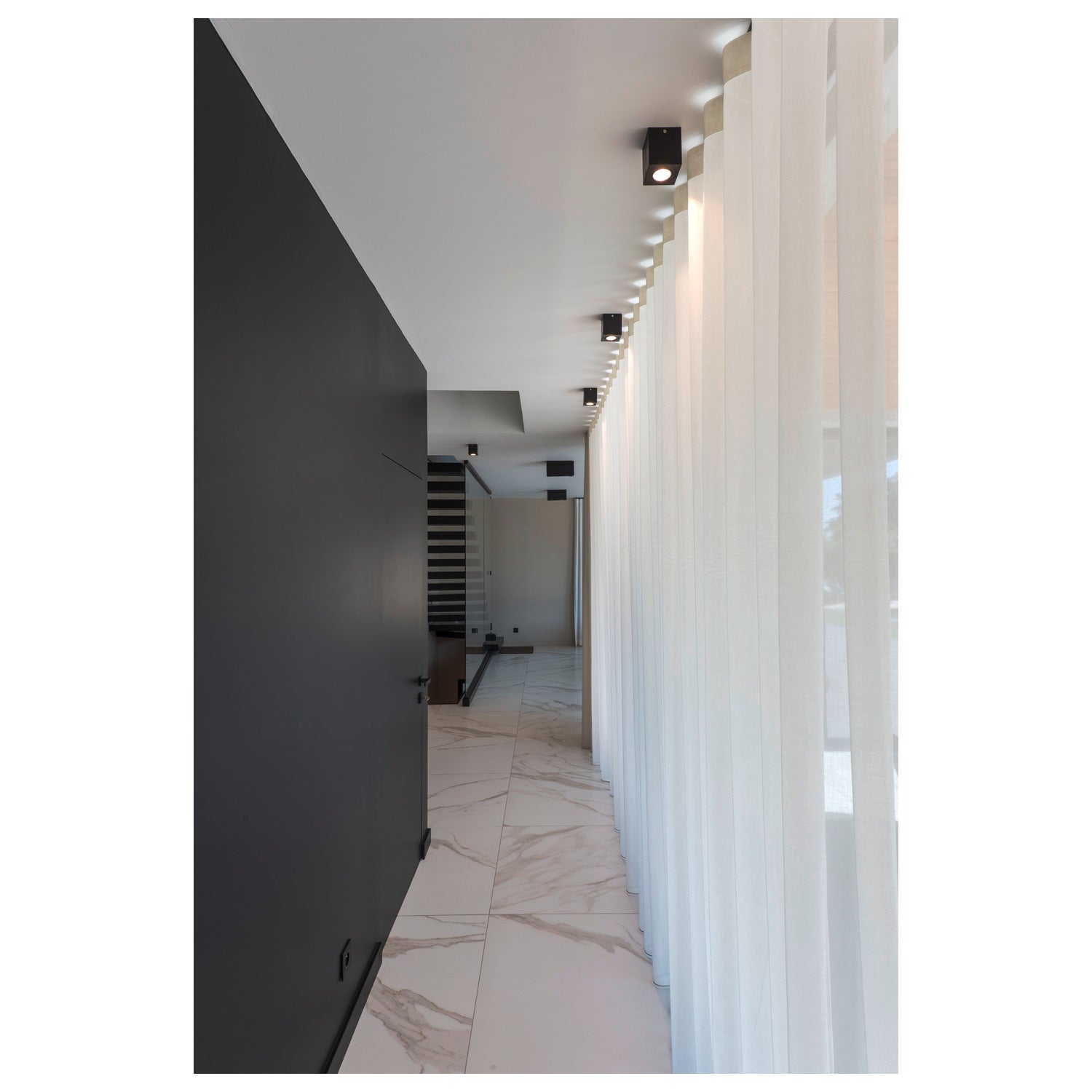 TRILEDO CL, luminária de montagem de teto Indoor, QPAR51, branco, máx. 10 W