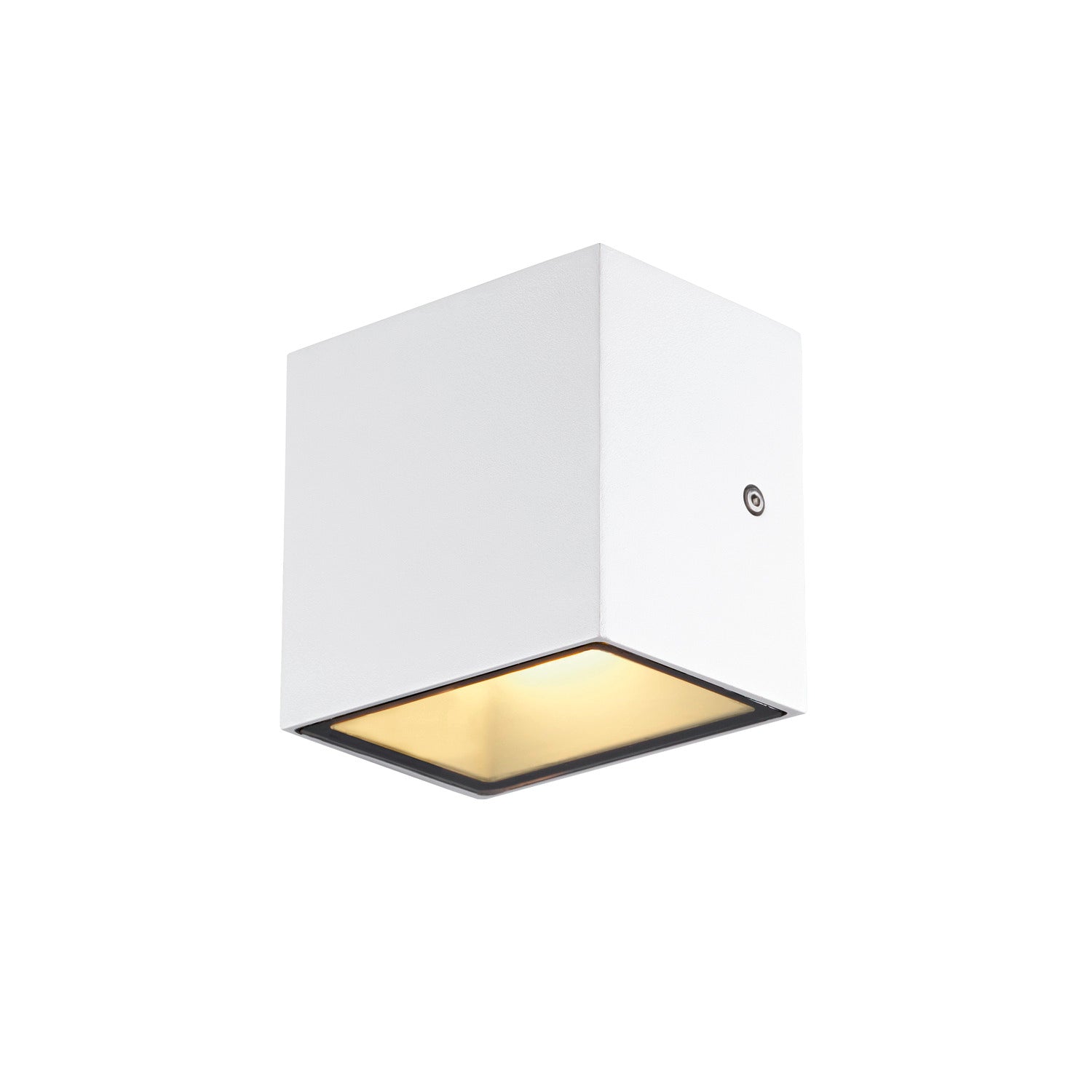 SITRA CUBE WL, luminária de montagem na parede e no teto LED Outdoor, branco, IP65, 3000 K, 11 W