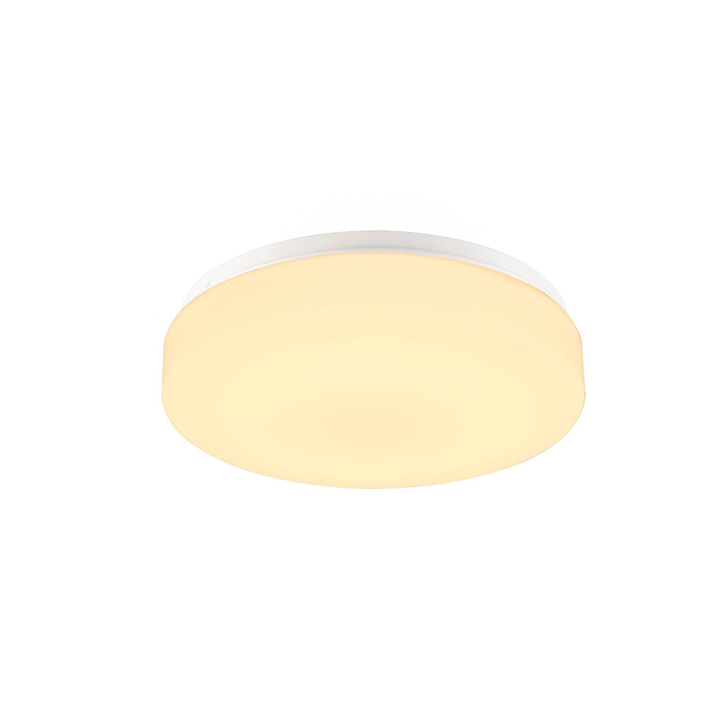 LIPSY 30 Drum CW, luminária de montagem na parede e no teto LED Outdoor, branco, IP44 3000/4000 K