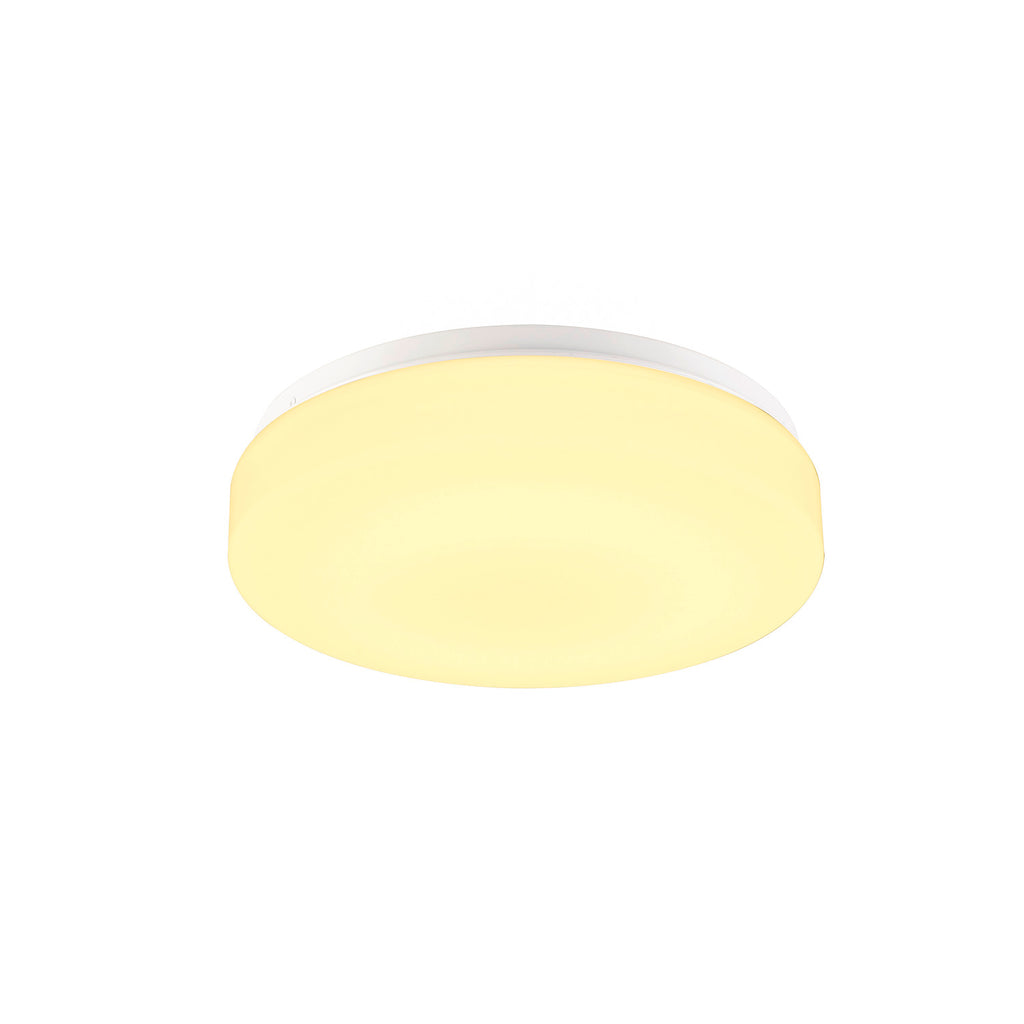 LIPSY 30 Drum CW, luminária de montagem na parede e no teto LED Outdoor, branco, IP44 3000/4000 K